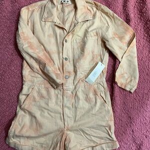 AMO Luna Short Jumpsuit Sherbert